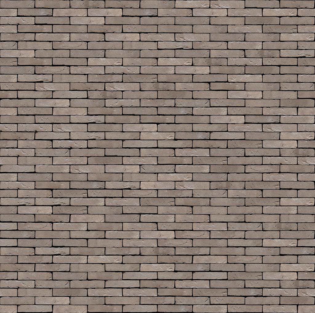 Dunkle Backsteinmauer mit gleichmaessigem Muster
