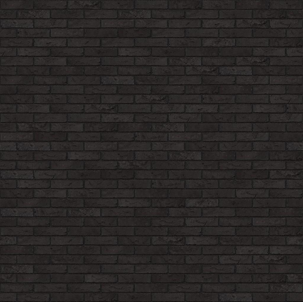 Dunkle Ziegelsteinmauer mit gleichmaessigem Muster